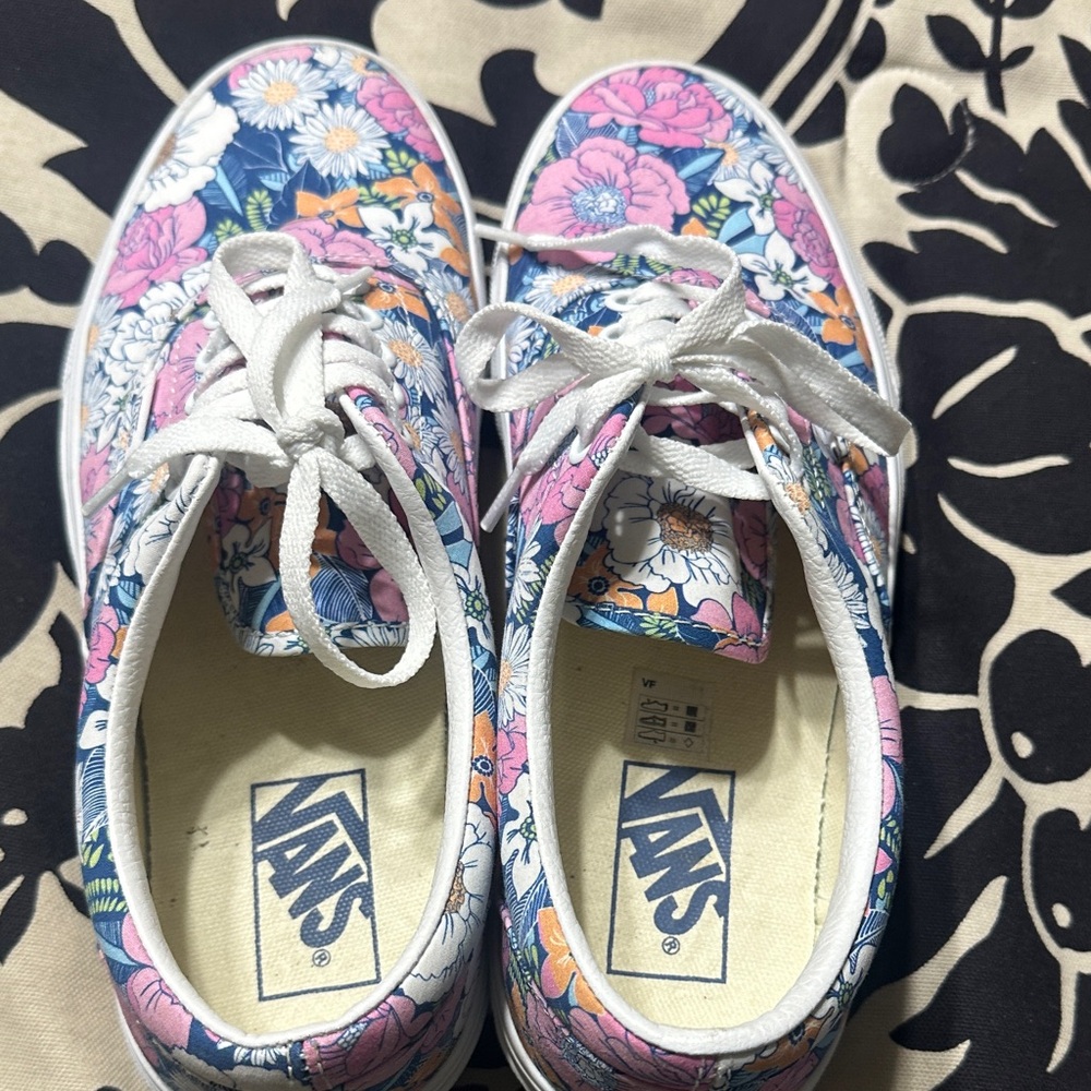 Vans Multicolor Floral Canvas Shoes